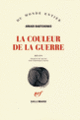 Couverture La couleur de la guerre (Arkadi Babtchenko)