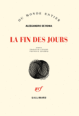 Couverture La fin des jours ()