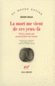 Couverture La mort me vient de ces yeux-là (Rexhep Qosja)