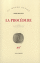 Couverture La Procédure (Harry Mulisch)