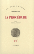 Couverture La Procédure ()