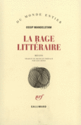 Couverture La rage littéraire ()
