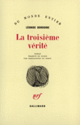 Couverture La troisième vérité ()