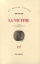 Couverture La victime (Saul Bellow)