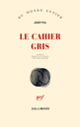 Couverture Le cahier gris (Josep Pla)