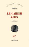 Couverture Le cahier gris ()