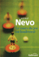 Couverture Le cours du jeu est bouleversé (Eshkol Nevo)
