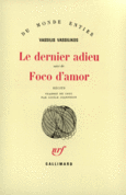 Couverture Le Dernier adieu / Foco d'Amor ()