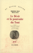 Couverture Le Désir et la poursuite du Tout ()