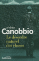 Couverture Le désordre naturel des choses (Andrea Canobbio)
