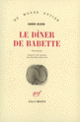 Couverture Le Dîner de Babette (Karen Blixen)