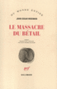 Couverture Le Massacre du bétail (John Edgar Wideman)
