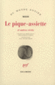 Couverture Le pique-assiette et autres récits ( Nescio)