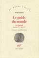 Couverture Le Poids du monde (Peter Handke)