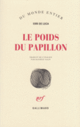Couverture Le poids du papillon ()