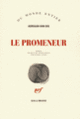 Couverture Le promeneur (Adriaan Van Dis)