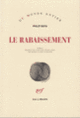 Couverture Le rabaissement (Philip Roth)