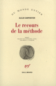 Couverture Le recours de la méthode ()