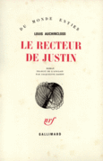 Couverture Le Recteur de Justin ()