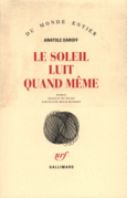Couverture Le Soleil luit quand même ()