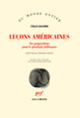 Couverture Leçons américaines (Italo Calvino)