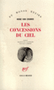 Couverture Les Concessions du ciel (Heinz von Cramer)