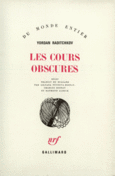 Couverture Les Cours obscures ()