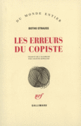 Couverture Les erreurs du copiste ()