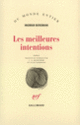 Couverture Les meilleures intentions (Ingmar Bergman)