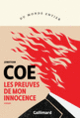Couverture Les preuves de mon innocence (Jonathan Coe)