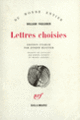 Couverture Lettres choisies (William Faulkner)