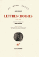 Couverture Lettres choisies (Jack Kerouac)