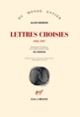 Couverture Lettres choisies (Allen Ginsberg)