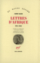 Couverture Lettres d'Afrique (Karen Blixen)