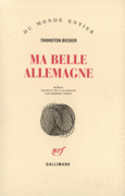 Couverture Ma belle Allemagne ()
