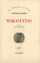 Couverture Makavettas (Apostolos K. Doxiadis)