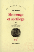 Couverture Mensonge et sortilège ()
