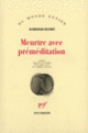 Couverture Meurtre avec préméditation (Slobodan Selenic)
