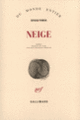 Couverture Neige (Orhan Pamuk)