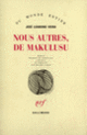 Couverture Nous autres, de Makulusu (José Luandino Vieira)