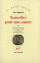 Couverture Nouvelles pour une année (Luigi Pirandello)