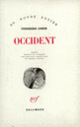 Couverture Occident (Ferdinando Camon)