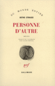 Couverture Personne d'autre ()