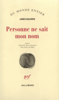 Couverture Personne ne sait mon nom ()