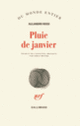 Couverture Pluie de janvier (Alejandro Rossi)