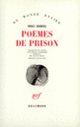 Couverture Poèmes de prison (Iouli Daniel)