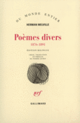 Couverture Poèmes divers ()
