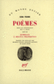 Couverture Poèmes / Hommage à Sextus Propertius (Ezra Pound)