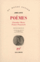 Couverture Poèmes (James Joyce)