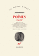 Couverture Poèmes (Joseph Brodsky)